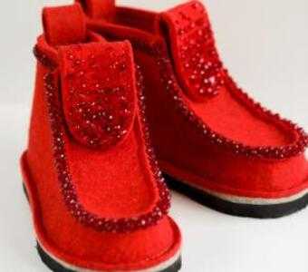 Валенки шитые