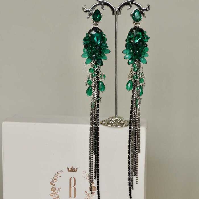 Шато блюз в изумрудном цвете