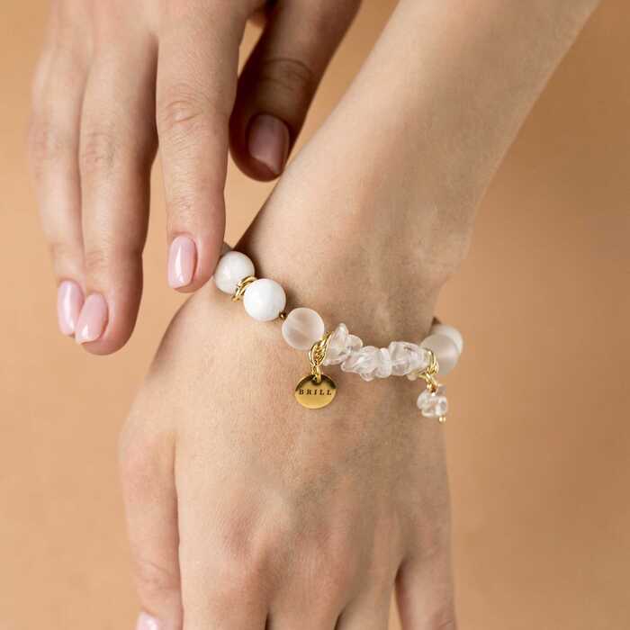 с горным хрусталём