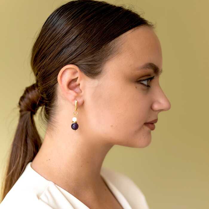 с аметистом