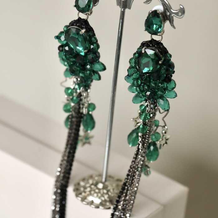 Шато блюз в изумрудном цвете