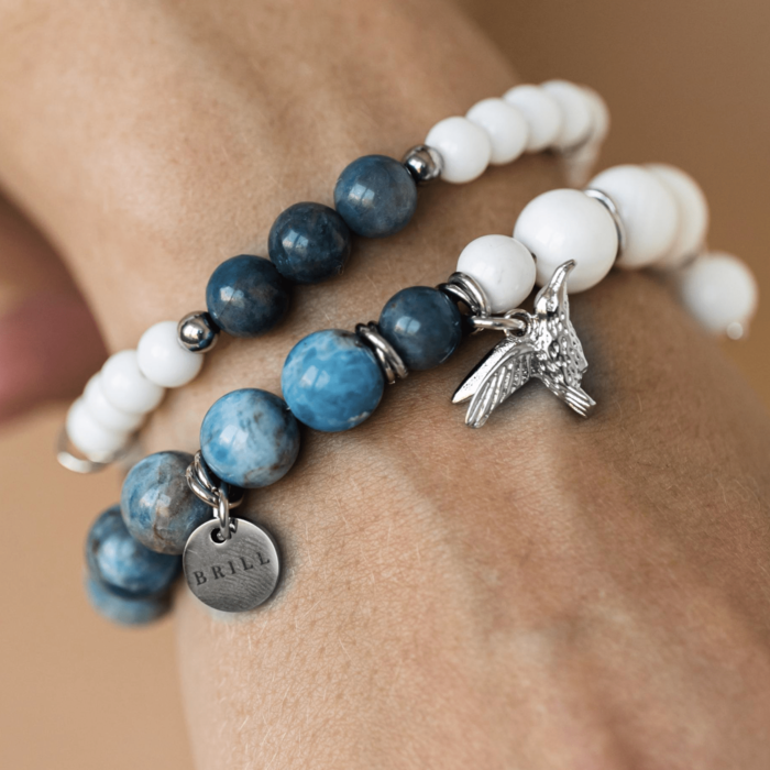 Сет синий апатит