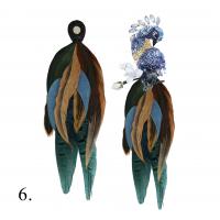 Цвет: 6.Коричнево-изумрудный с голубой дымкой